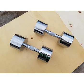 Jednoruční činky 2x12kg FIX CHROM