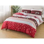 XPOSE® Francouzské bavlněné Renforcé povlečení SANTA 1 200x220 cm, 70x90 cm, Bavlna RENFORCÉ + Prodloužená možnost vrácení zboží do 50 dnů