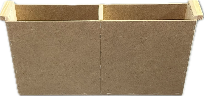 Krmítko dvourámkové 39x24 ECO 4 l