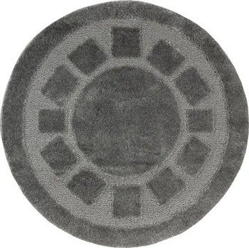 Koberec Koupelnový kobereček Ocean šedý kruh