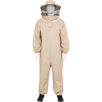 Včelařská kombinéza s kloboukem - Béžová, XL