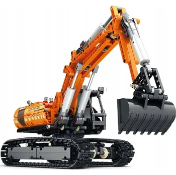 ostatní stavebnice STAVEBNICE REOBRIX DYNAMICKÁ STAVEBNÍ KOPARKA ENGINEERING EXCAVATOR 1106 DÍLKŮ TECH