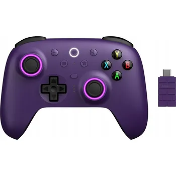 Gamepad Bezdrátový ovladač pro PC Android 8BitDo Ultimate 2 Wireless 2.4GHz Fialový