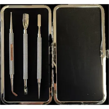 Šlehač mléka Sada 3 ks baristických per na latte Art hliníkové JoeFrex v krabičce