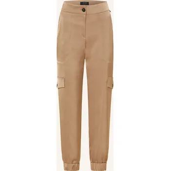 Marc Cain Dámské Cargo Kalhoty Ridder Ze Saténu, velbloudí, 38