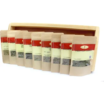 Dárkový potravinový koš Koření Skýpala Dárkové balení koření - Naše zahrádka