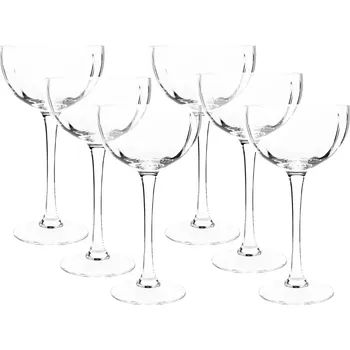 Sklenice na zmrzlinu, set 6 ks, 180 ml, čirá, GRANITY TYP 3