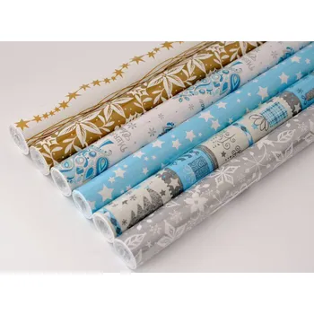 Balící papír Vánoční balicí papír 500 x 70 cm - MIX B - motiv 11