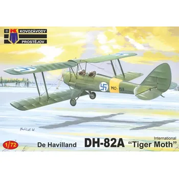 Plastikový model Kovozávody 1/72 DH-82A 'Tiger Moth' (4x camo)