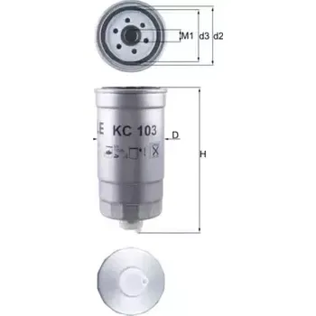 Palivový filtr KNECHT Palivový filtr KNC KC 103
