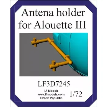 Plastikový model LF model 1/72 Antena holder for Alouette III, 3D-Print (LF)