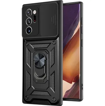 Pouzdro na mobilní telefon Techsuit CamShield Series Samsung Galaxy Note 20 Ultra 5G Černá