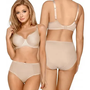 Podprsenka NIPPLEX Vyztužená podprsenka ANNA BIG 85B BÉŽOVÁ