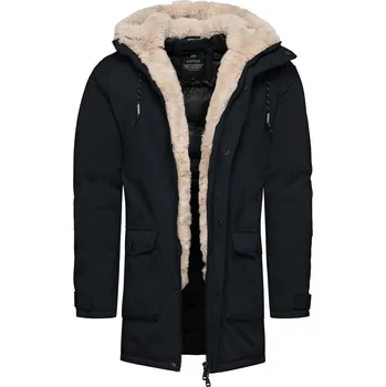 Pánská parka Recea Pánská parka Saffron černá XXL