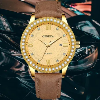 Hodinky Dámské hodinky Geneva Geneva-KP11646