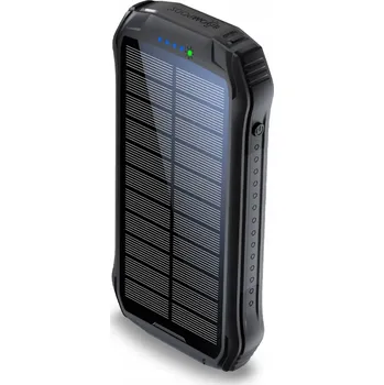 Powerbanka Power banka BOOMPODS Neutron SOLAR 10000mAh černá