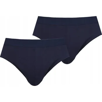 Pánské spodní prádlo Pánské slipy KEY MPP 005 *XL* 2ks námořnická modrá