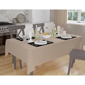 ubrus Orbytex Ubrus teflonový BA06 - béžový Rozměry: 80x80, Tvar: Čtverec