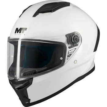 Helma na motorku MT Helmets Integrální helma na motorku MT Stinger 2 Pure A0 bílá M