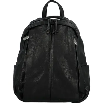 Městský batoh Jednoduchý dámský kabelko/batoh Olívie, černý