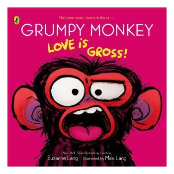 První čtění Grumpy Monkey Gross-Out – Max Lang (EN)