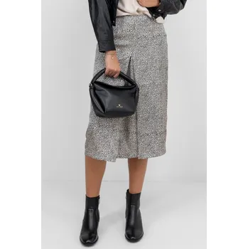 Dámská sukně Vero Moda Aware midi sukně se zvířecím vzorem Telva krémová Velikost: M