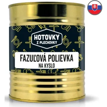 Hotovky z plechovky Fazolová polévka na kyselo 800g