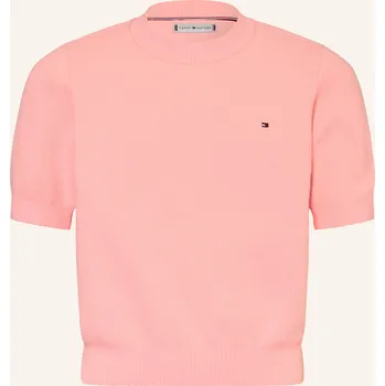 Dámský svetr Tommy Hilfiger Dívčí Pletené Tričko, růžová, 140