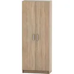 2-dveřová skříň, policová, dub sonoma, BETTY 7 BE07-004-00