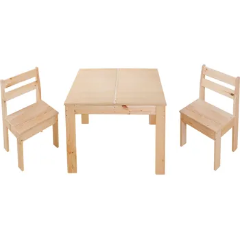 Ložnicová sestava Dětský set 1+2, přírodní, borovice, EVAN