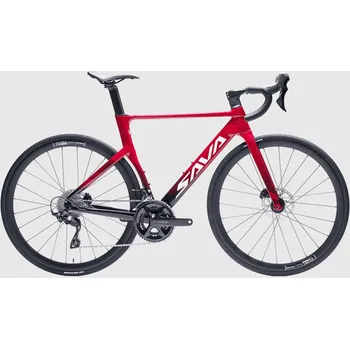 Silniční kolo Sava Levar 4.0 Red Shimano 105 2x12 2026 velikost rámu: L