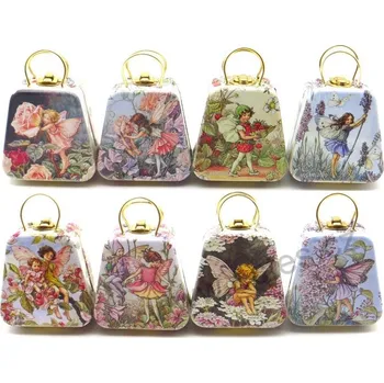 Dóza na potraviny FLOWER FAIRIES plechová dóza kufřík 3203 květinové víly | 8-MIX