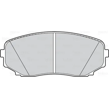 Brzdová destička Sada brzdových destiček, kotoučová brzda VALEO 302149