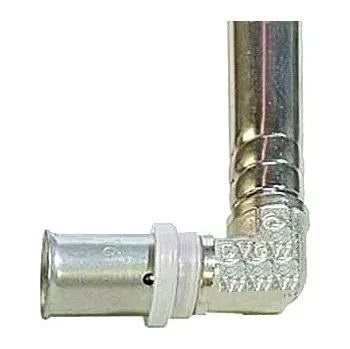 Fitinka Koleno press s připojovací trubkou 16x2-300 Cu 15