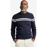 TRIBORD Pánský námořnický svetr L BÉŽOVÁ|MODRÁ