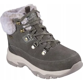 Dámská zimní obuv Skechers Dámské zimní boty Modern Comfort Winter olivové, velikost 38 EU