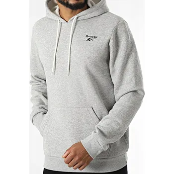 Pánská mikina 2920 PÁNSKÁ MIKINA Reebok KLOKANKA S KAPUCÍ PŘES HLAVU BAVLNA 3XL