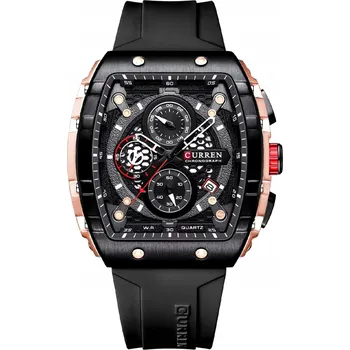 Hodinky Hodinky CURREN Robust - Černá KP-35241
