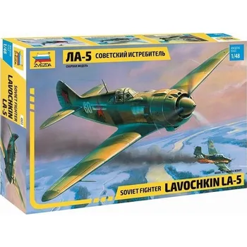 Plastikový model 1:48 Model ruské stíhačky Sovětský stíhací letoun Lavočkin La-5 / La-5