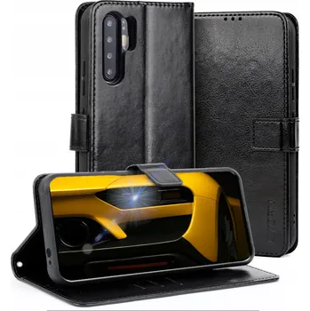 Pouzdro na mobilní telefon Flipové pouzdro Nanga pro Huawei P30 Pro, černé