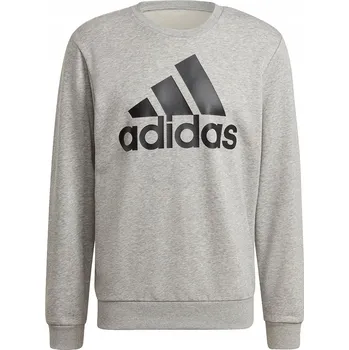 Pánská mikina ADIDAS PÁNSKÁ MIKINA ESSENTIALS ŠEDÁ vel. S GK9077
