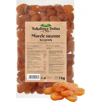 Sušená potravina Sušené meruňky 1 kg 1000 g Bakaliowa Dolina 1000 g