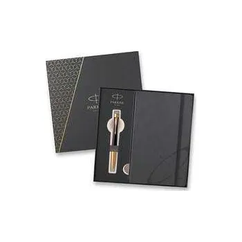 Dárková kazeta Parker Urban Muted Black GT - sada kuličkové pero a zápisník,rychlé dodání