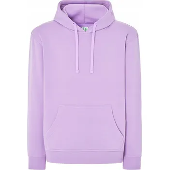 Pánská mikina Pánská Tepláková mikina s kapucí levandulová barva, vel S