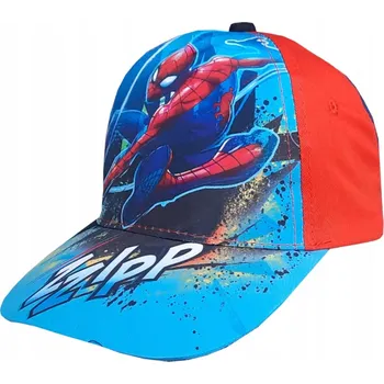 Pokrývka hlavy ČEPICE Spiderman S KŠILTEM CHLAPECKÁ MARVEL NA LÉTO BASEBALLOVÁ DĚTSKÁ