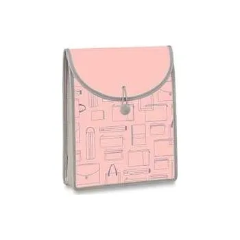 Aktovka na dokumenty Aktovka Foldermate Vintage, A4, vrchní plnění - růžová,rychlé dodání