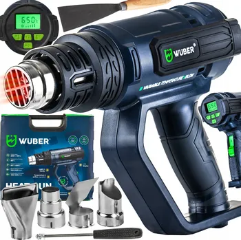 Horkovzdušná pistole Horkovzdušná Pistole Wuber 2000 W 230 V 650 °C
