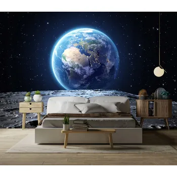 Fototapeta Fototapeta PREMIUM Kosmos Země do dětského pokoje na zeď 200x250 cm