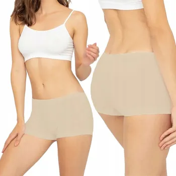 Kalhotky Gatta Kalhotky Short bavlna bezešvé Béžová L