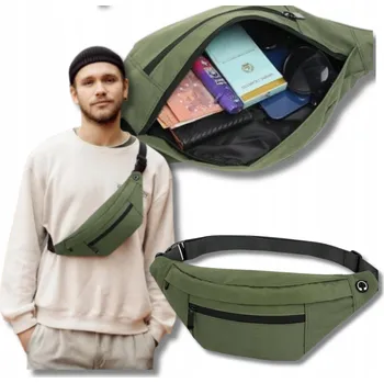 Sportovní taška Ledvinka Sportovní Taška Prostorná Na Bedra Přes Rameno Pás